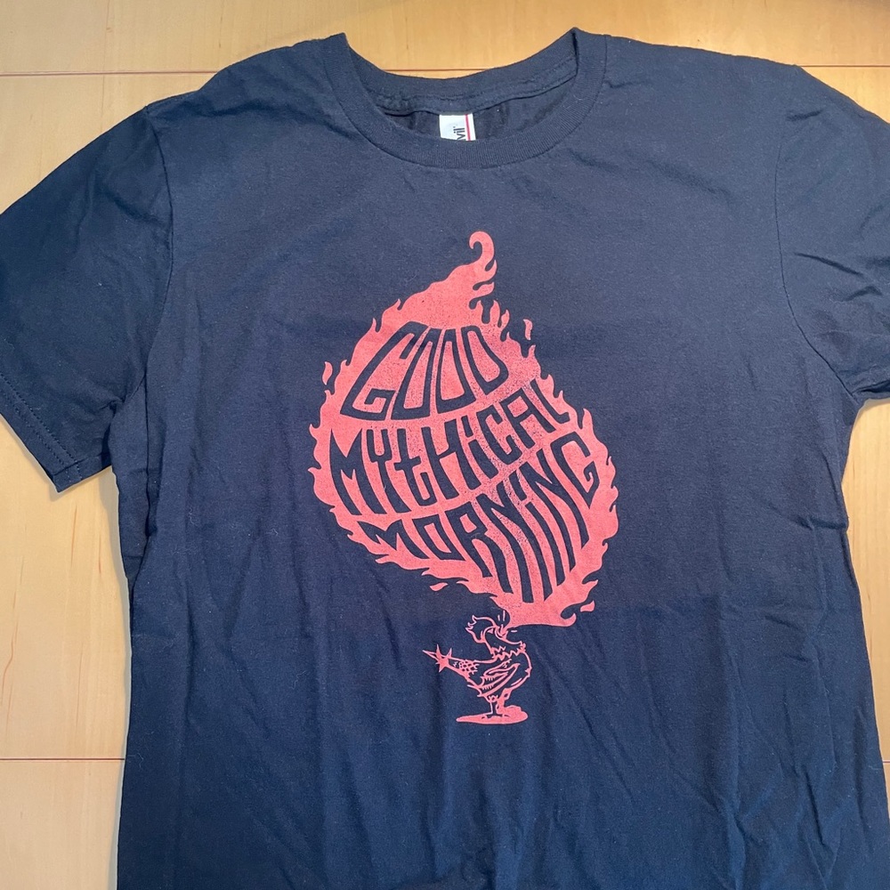 Good mythical morning classic logo tee
